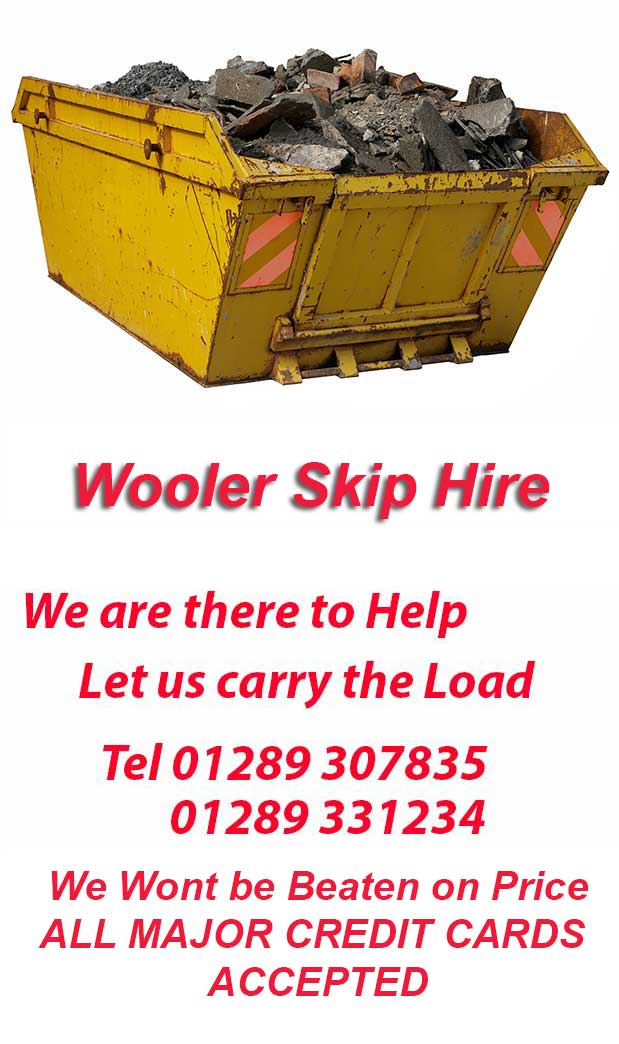 Alnmouth, Wooler Skip Hire
